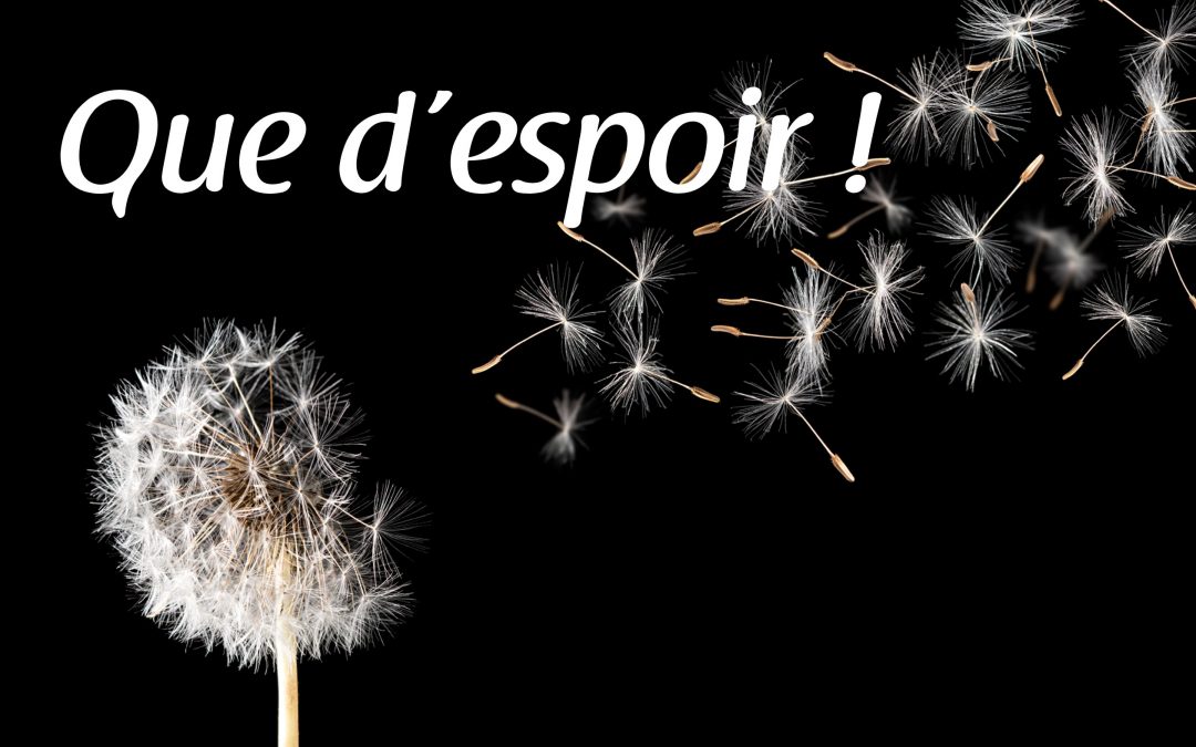 Que d&rsquo;espoir !